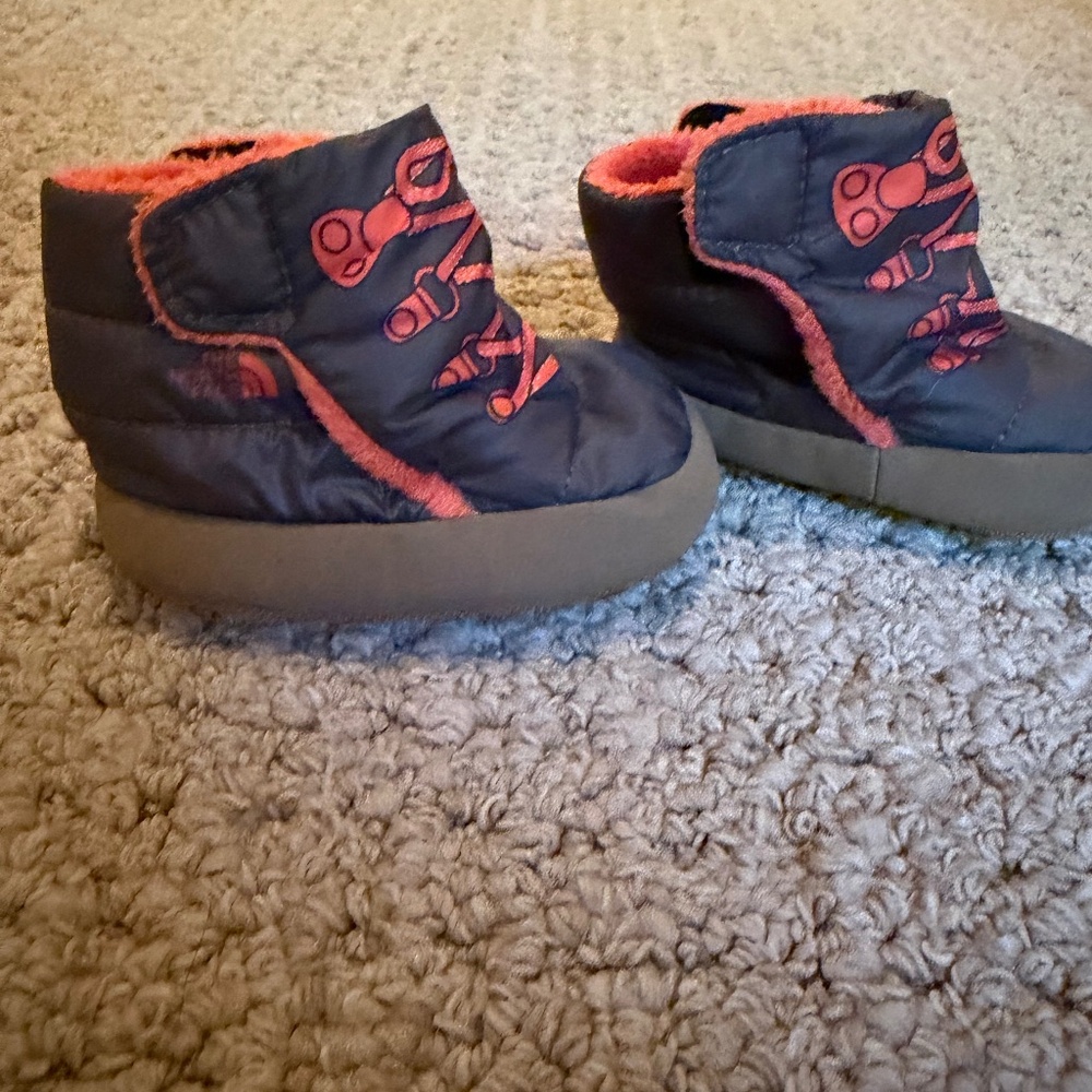 The North Face baby booties